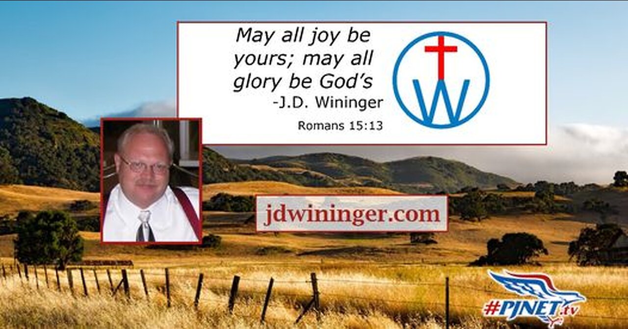 J. D. Wininger on #PJNET.tv 4/13/2023