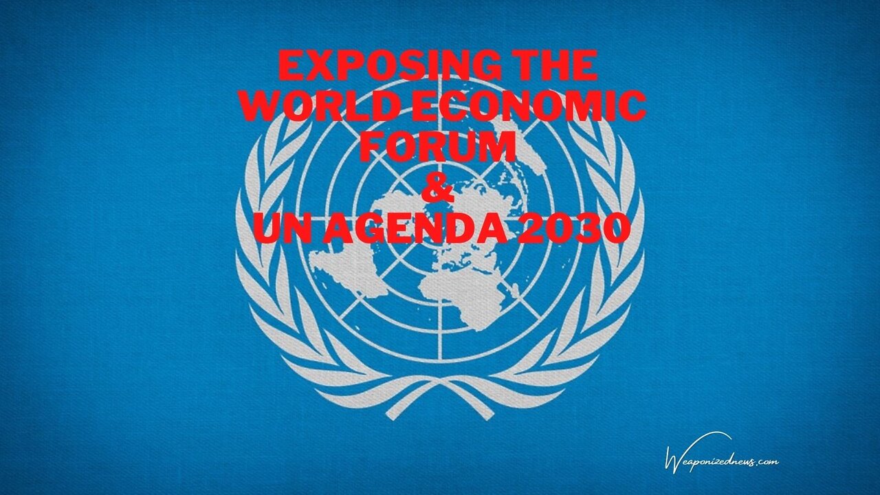 Exposing the World Economic Forum & UN Agenda 2030