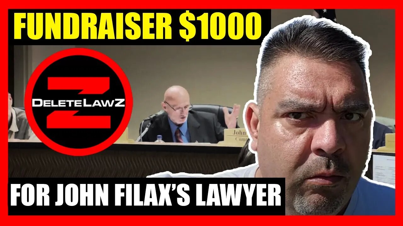 #FUNDRAISER $1000 FOR JOHN FILAX ATTORNEY'S FEES, WRONGFULLY ARRESTED