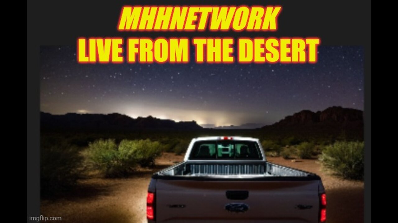 Live from the desert 🏜️