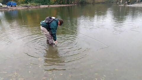 Bugger and skein catches Lake Erie steelhead