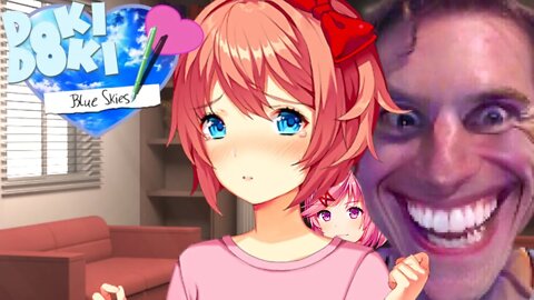 SAYORI BECOMES MY KITTEN | DOKI DOKI BLUE SKIES (PART 28)