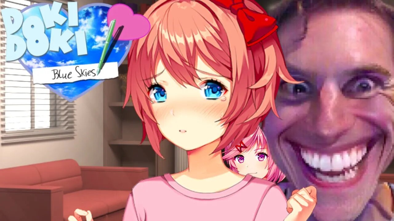 SAYORI BECOMES MY KITTEN | DOKI DOKI BLUE SKIES (PART 28)