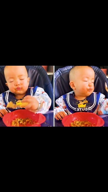 Toddler sleep can't disturb their feed