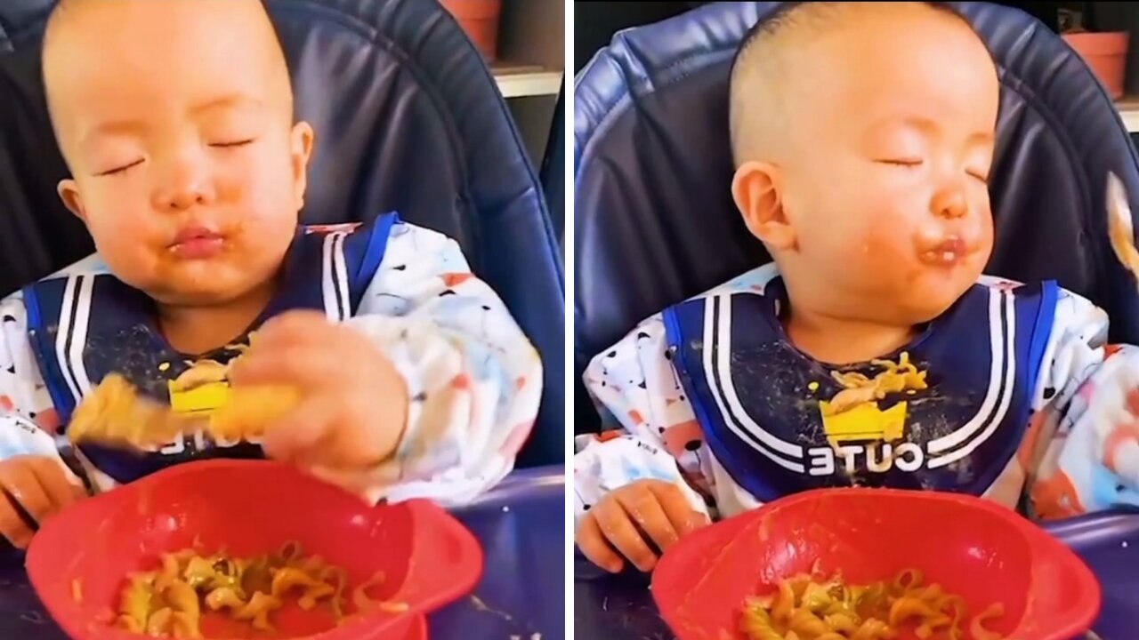 Toddler sleep can't disturb their feed