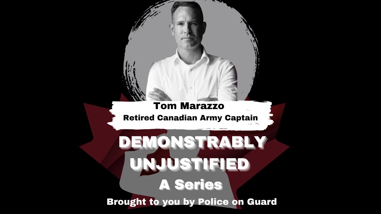 Demonstrably Unjustified (A Series) With This Episodes Guest, Tom Marazzo