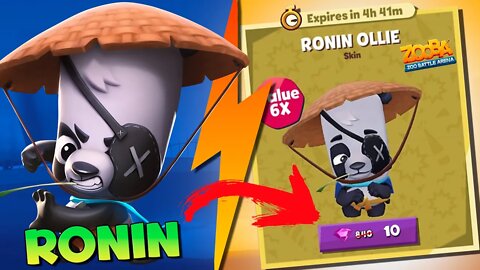 TÁ DE GRAÇA! OLIE RONIN POR GEMAS NA LOJA DO JOGO! ZOOBA: Jogo de Batalha Animal