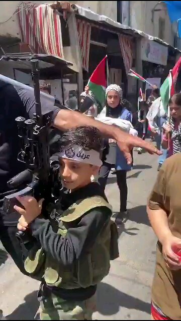 Freaks, Freaks of Palestine! From the River to the Sea, in their dipers they still pee!