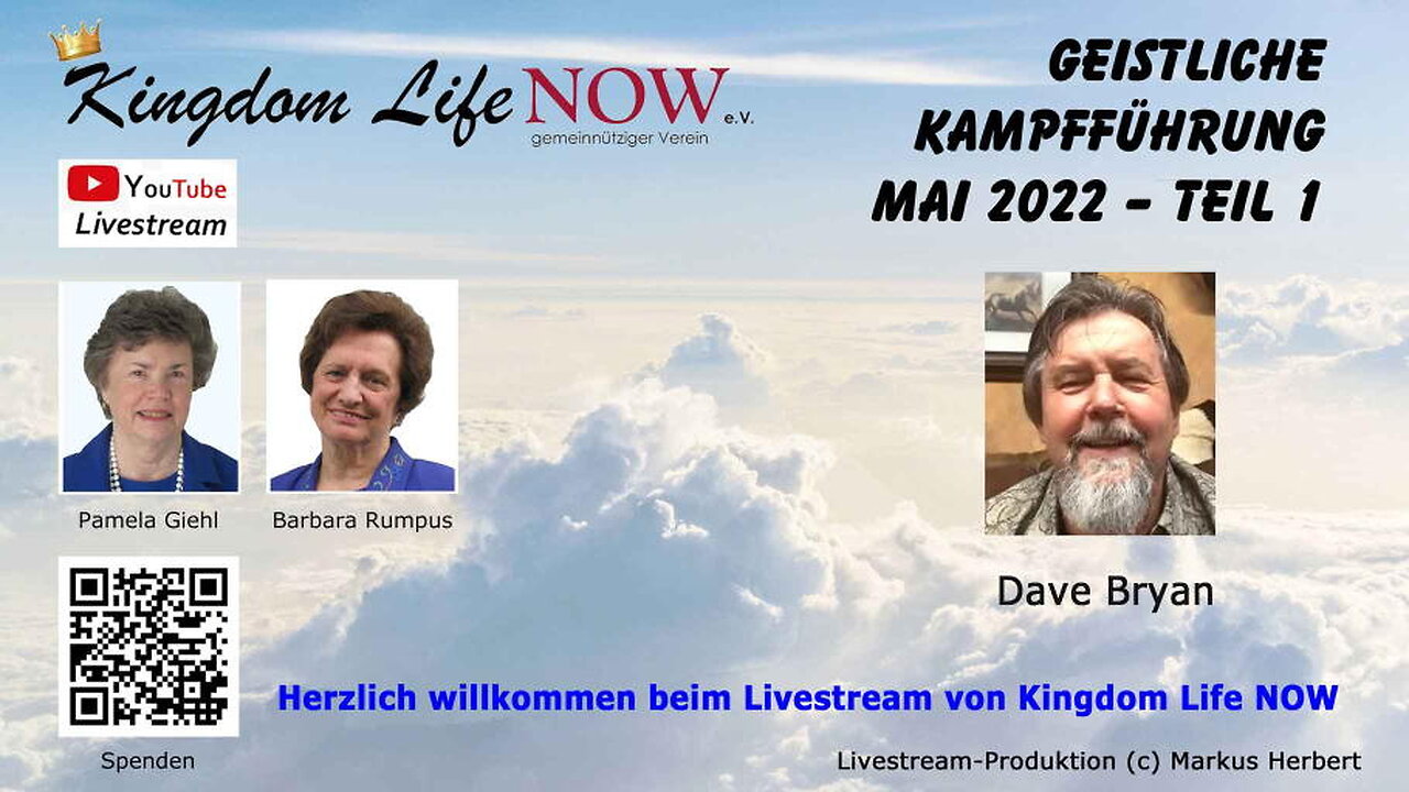 Geistliche Kampfführung - Teil 1 (Dave Bryan / Mai 2022)