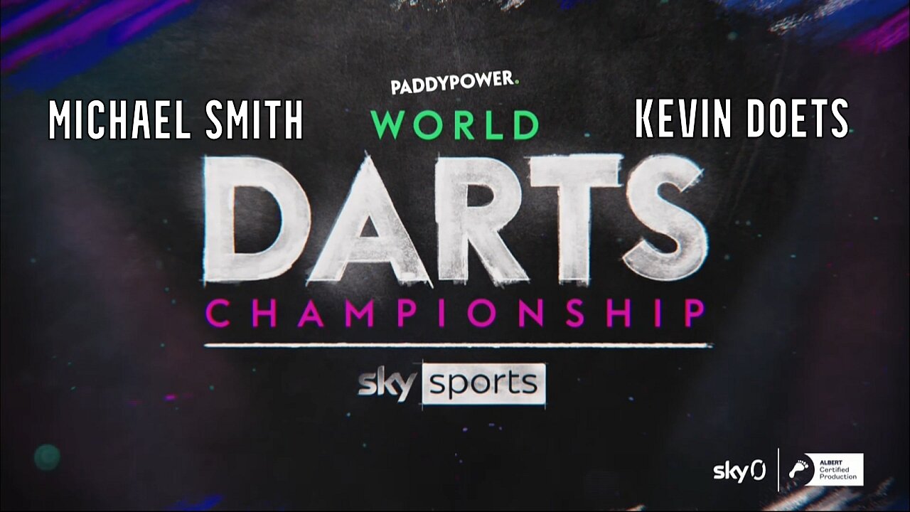 2024 World Darts Championship Smith v Doets