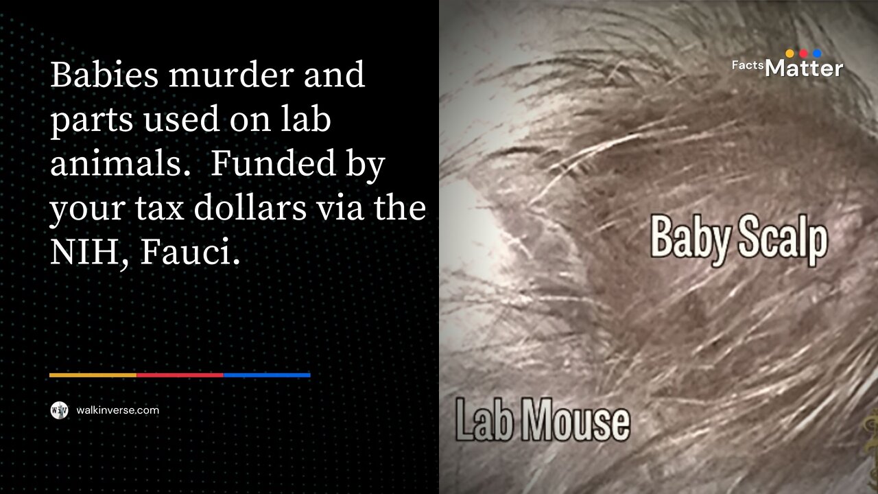 Government Funded Murder via Fauci's NIH and Human Experimentation