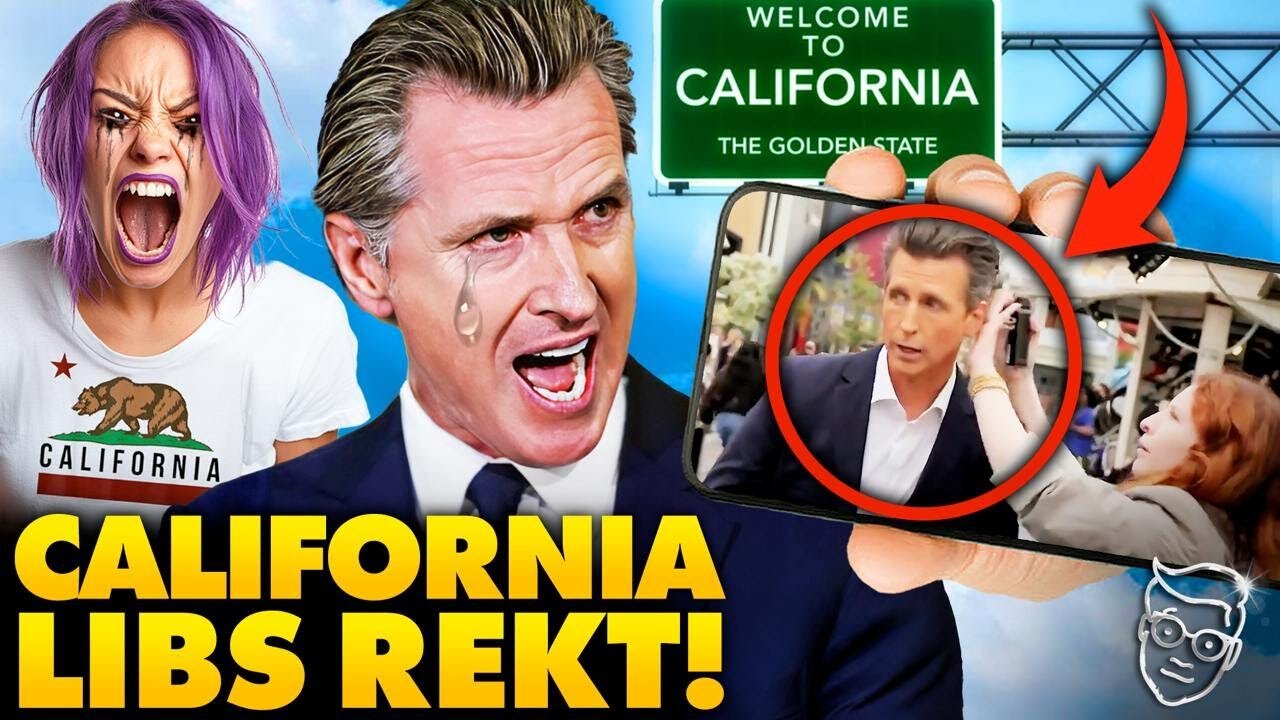 Californians TROLLED By HYSTERICAL Gavin Newsom Impersonator, Believe He Was REAL!!