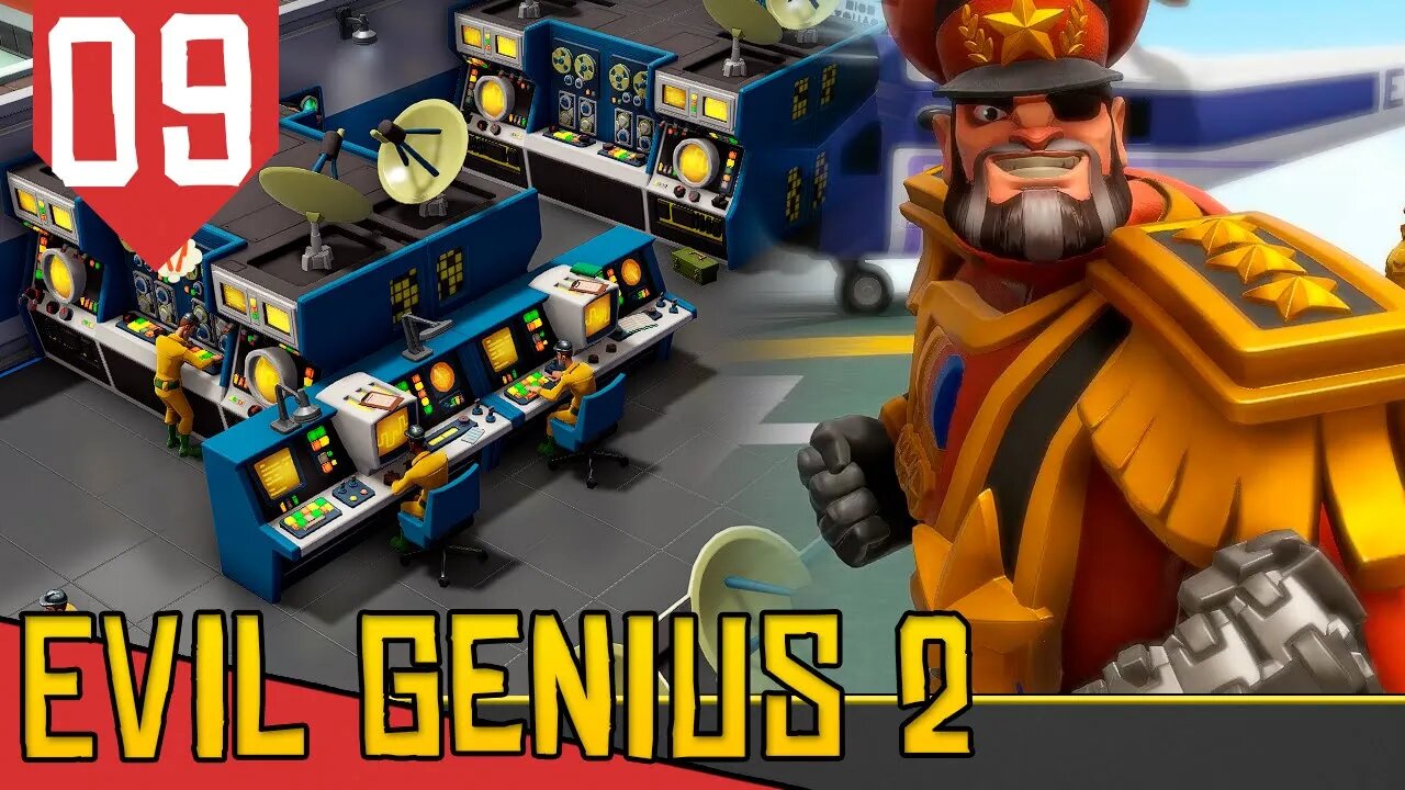 Sala GRANDE e Esquemas 2x Mais MALIGNOS - Evil Genius 2 Ivan Vermelho #09 [Gameplay PT-BR]