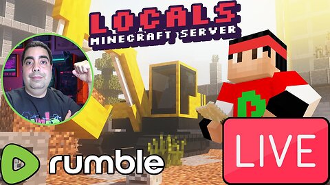 LIVE Replay - Minecraft [LMS] - Building a Weapons Shop Part 1