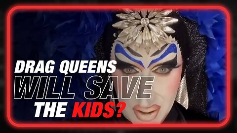 Crazed Man In Clown Makeup Says Drag Queen Storytime Will "Save" Children