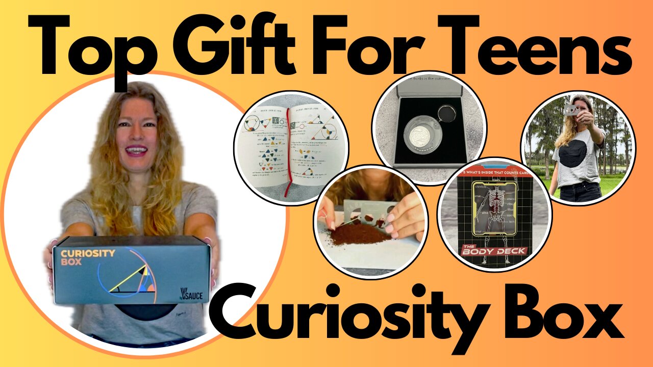 🎁 Best STEM Gift for Teens: Curiosity Box! 🧪