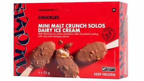 Woolies just introduced new Chuckles flavour ice cream and we’re not happy