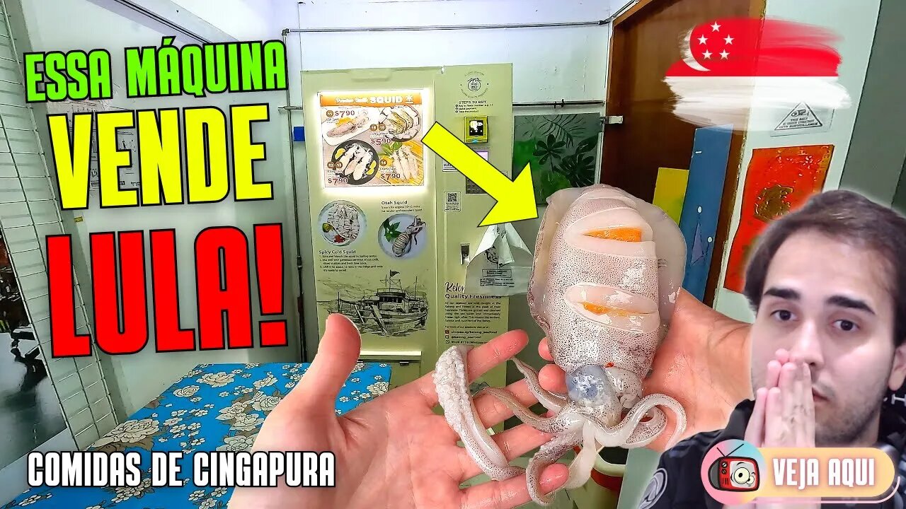 🦑 COMPRE SUA LULA AQUI! Reagindo às máquinas mais curiosas do mundo! | Veja Aqui Reacts