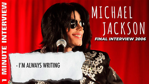 Michael Оackson one minute Final Interview 2006 