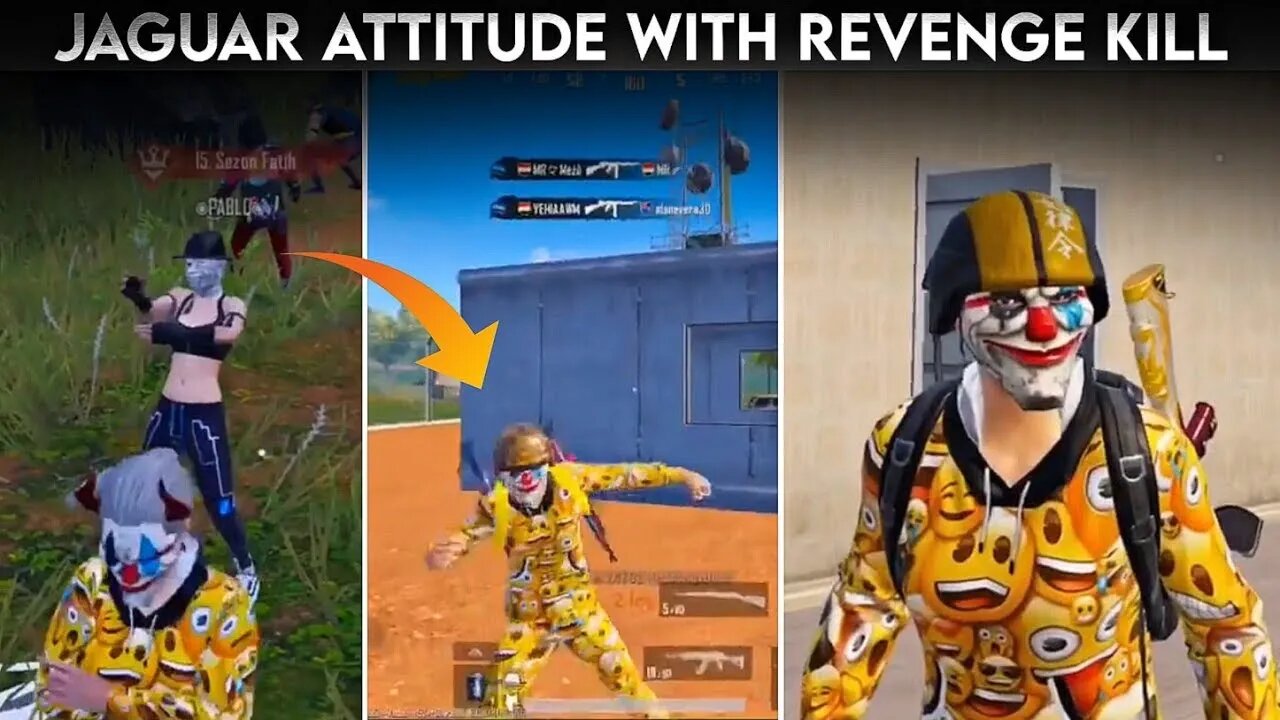 JAGUAR PUBG MOBILE Attitude With Revenge Kill 😈 | part 8 | Xbot 2.0