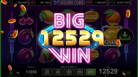 20 GOLDEN COINS BIG WIN EGT