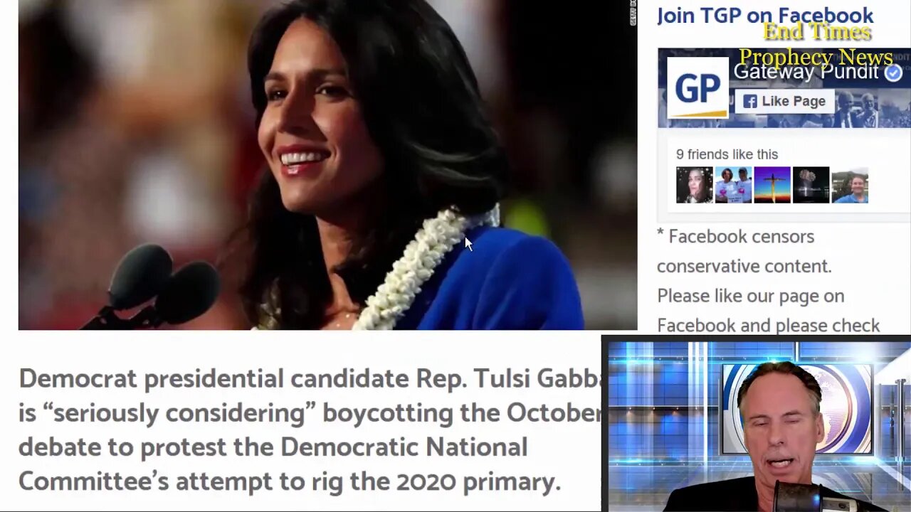 TULSI GABBARD Considers Boycotting Democrat Debate to Protest DNC’s Attempt to Rig the Primary