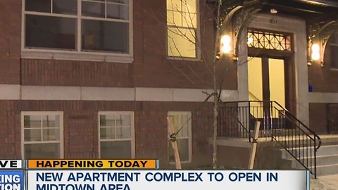 New apartment complex to open in Midtown Detroit