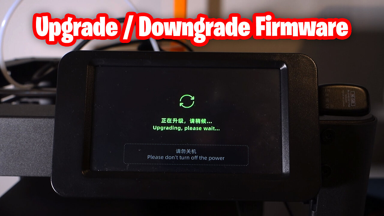 How to Manually Upgrade/Downgrade Your Flashforge 3D Printer's Firmware!