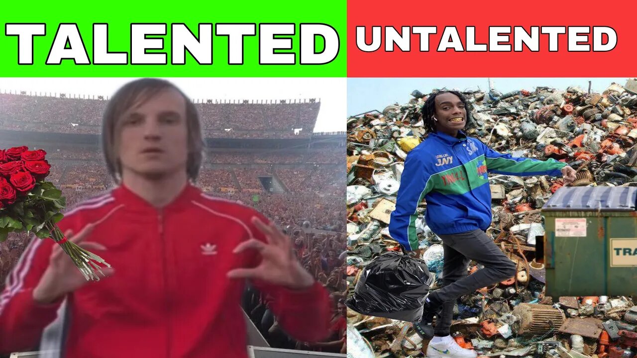 TALENTED RAPPERS vs UNTALENTED RAPPERS