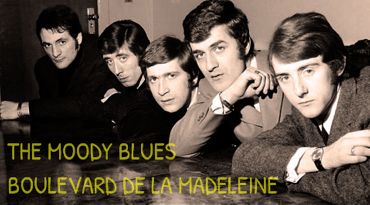 THE MOODY BLUES - BOULEVARD DE LA MADELEINE - video PARIS LOOKING