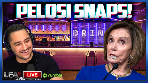 PSYCHO NANCY PELOSI SNAPS! | BASED AMERICA 4.30.24 7pm EST