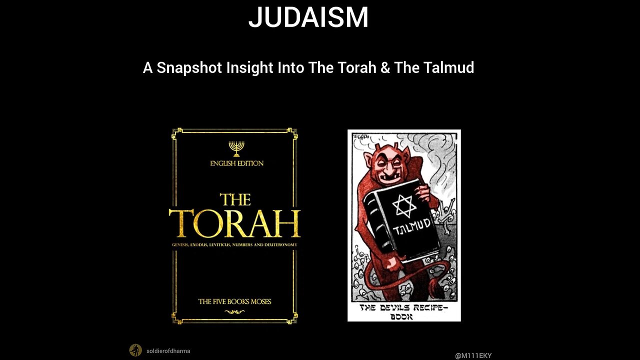 Judaism: A Snapshot Insight Into The Torah & The Talmud