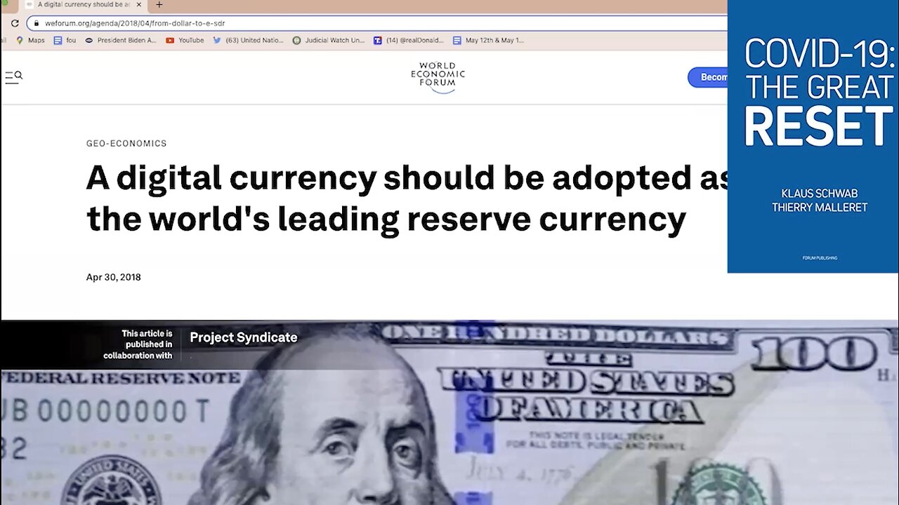 CBDCs | Are CBDCs Coming to America? Federal Reserve Announces July Launch for FedNow Service (3/15/23 FederalReserve.Gov) + A Digital Currency Should Be Adopted As the World's Leading Reserve Currency? (4/30/2018 - WEF)