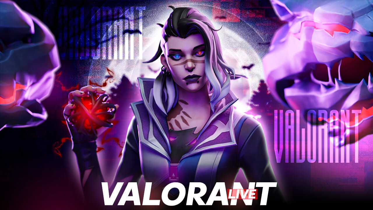 Valorant Live 20 followers goal on rumble