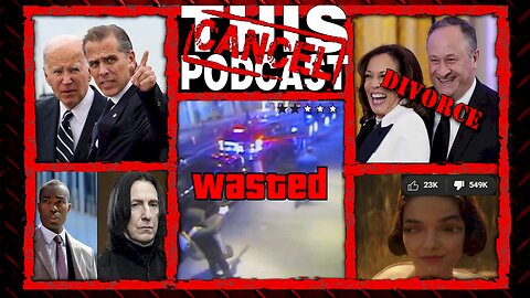 S05E50: Hunter Pardoned, United Healthcare, Kamala Divorce, Snow White Trailer & Black Snape?