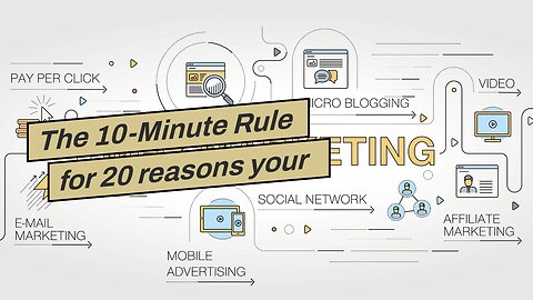 The 10-Minute Rule for 20 reasons your business should use affiliate marketing to