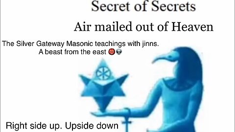 The silver gateway of Masonic teachings with jinns Aa355