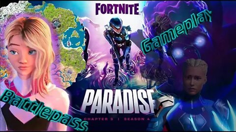 Chapter 3 Season 4!!!! Gameplay Battlepass : Fortnite