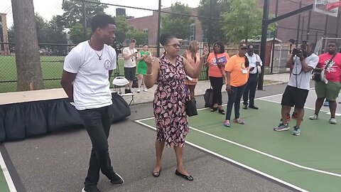 The Anti-Gun Violence Youth Rally Safe Summer and Safe Street 2023 Nostrand Playground 7/7/23