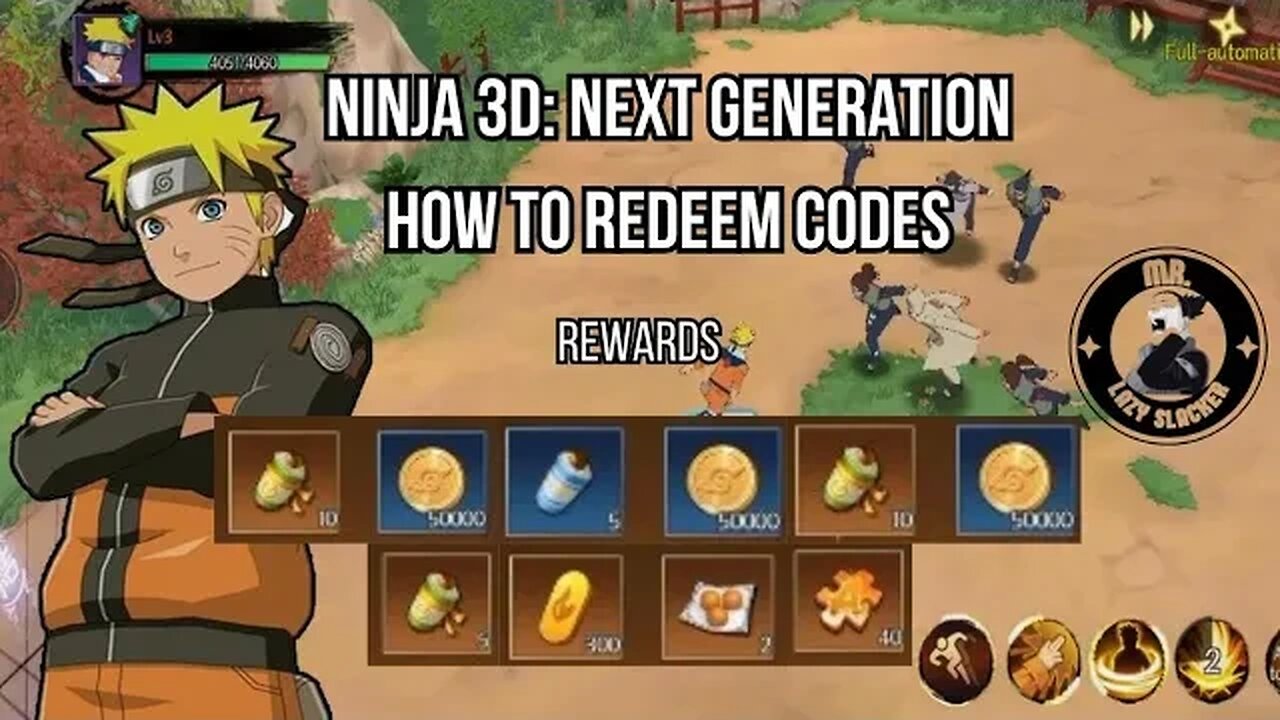 Ninja 3D: Next Generation First Impression & Redeem Codes