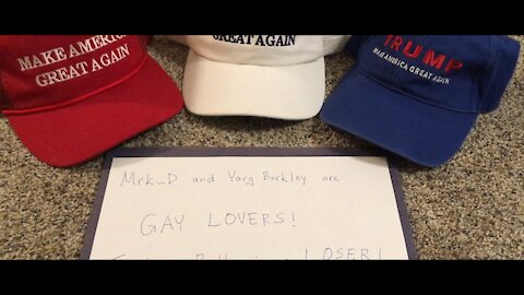 Blasian Babies DaDa 3 MAGA Hats!