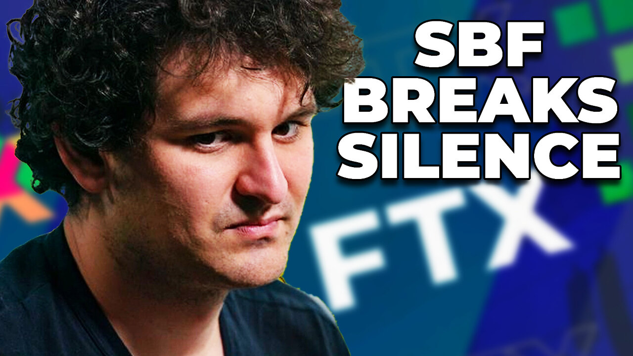 SBF Breaks Silence