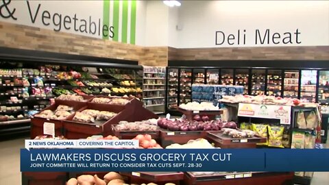 Lawmakers Discuss Grocery Tax Cut