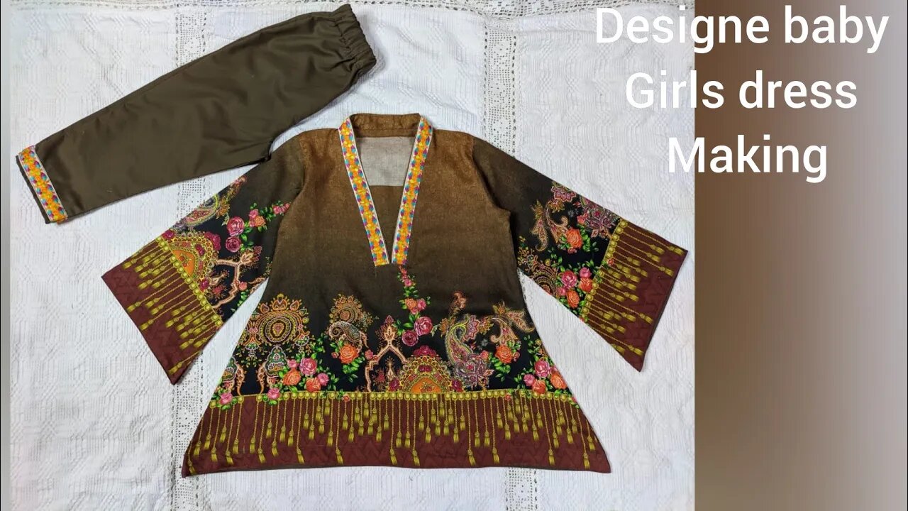 Designer Girl Baby Dress Making