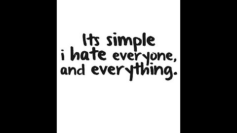 EVERYBODY VS EVERYTHING
