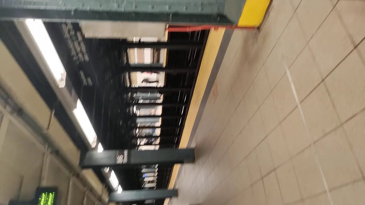 East 86th Street and Lexington Ave subway station in New York City 2021.