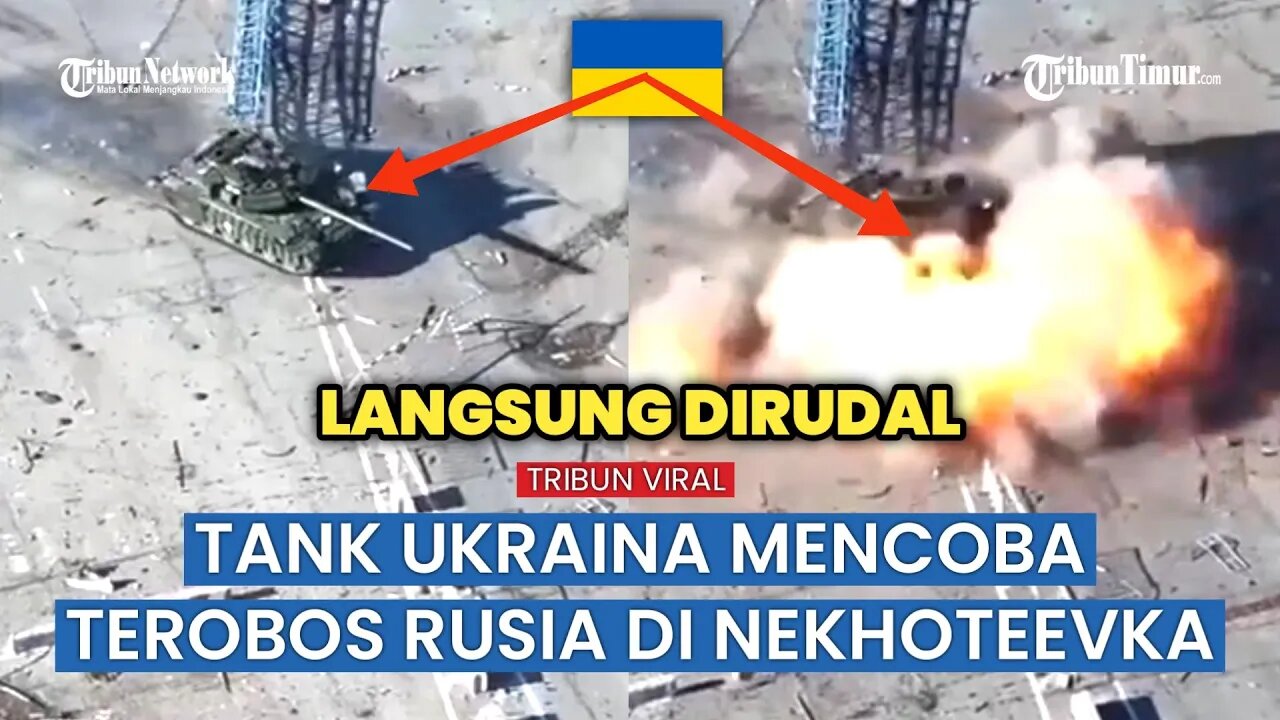 Ukraina Terobos Pos Pemeriksaan Nekhoteevka, Rusia Kirim Serangan Bertubi-tubi