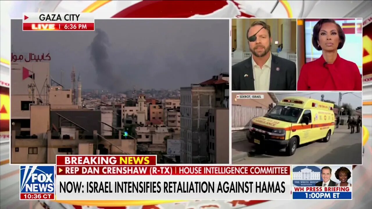 Dan Crenshaw Joins Harris Faulkner on Fox to Discuss Latest Developments in Israel & Speaker's Race