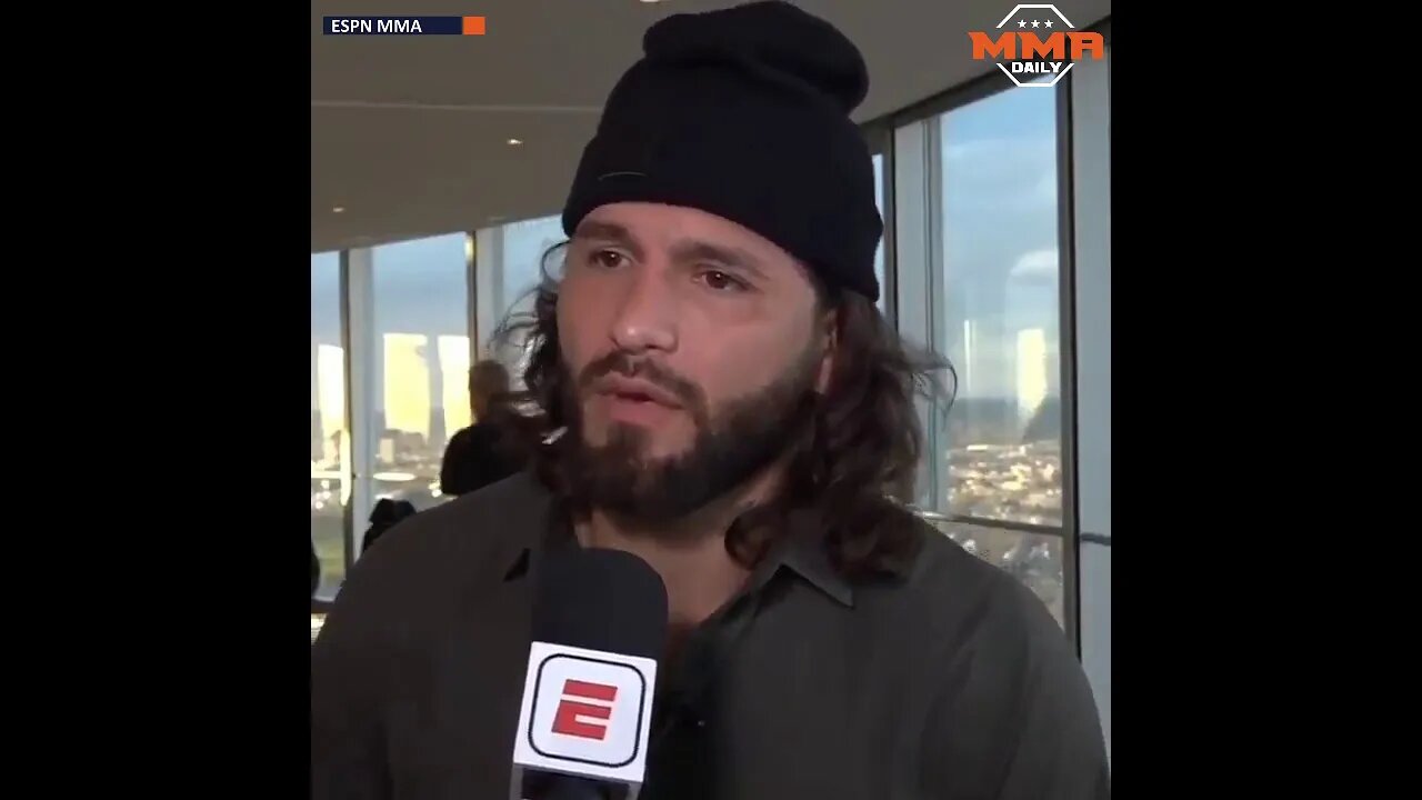 Jorge Masvidal talks about winning a UFC title