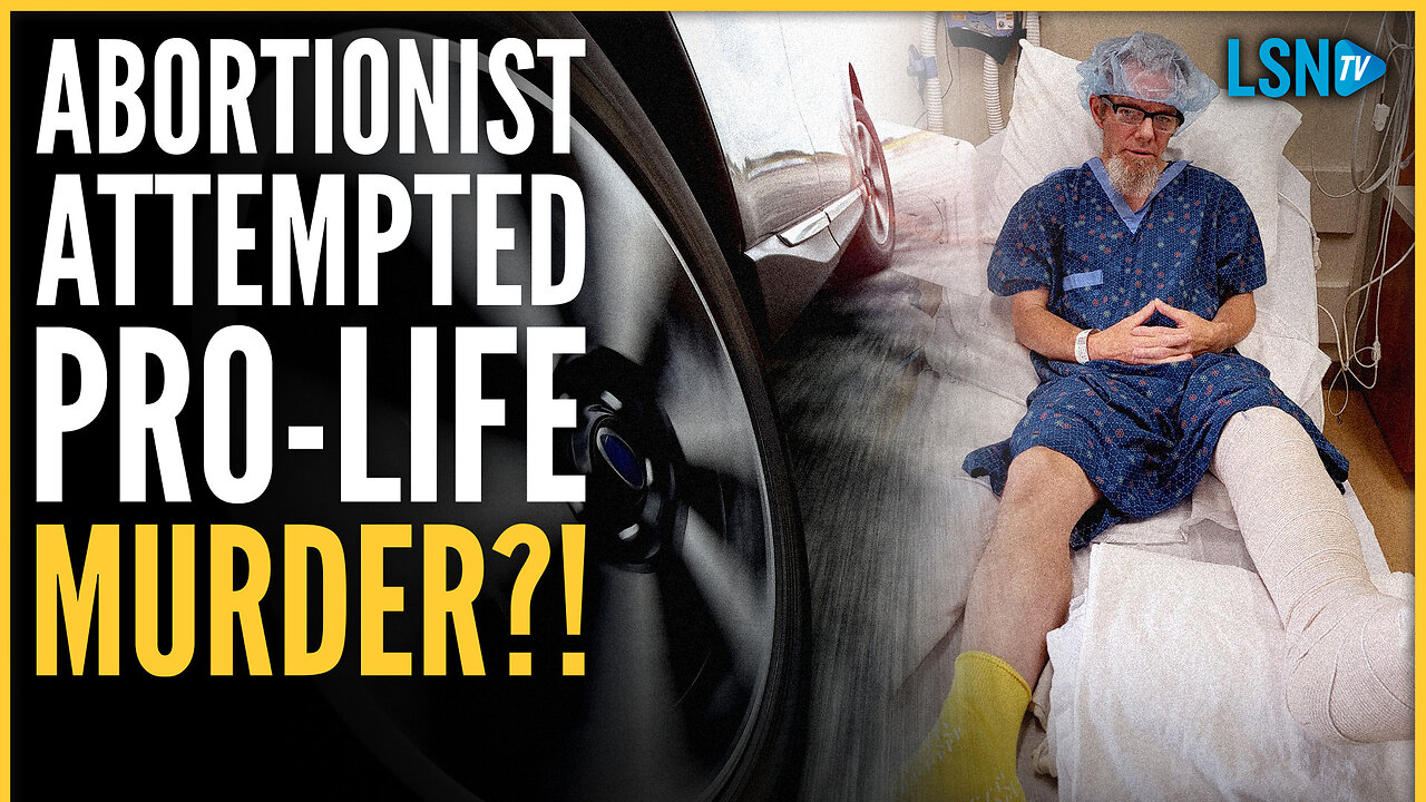 Abortionist ATTACKS Pro-Life Leader With His Car! Attempted Murder?